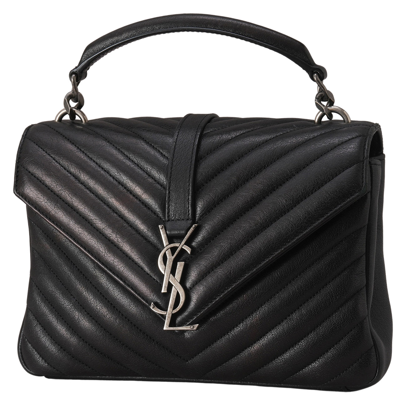 YVES SAINT LAURENT(USED)생로랑 428056 컬리지 미듐 숄더백